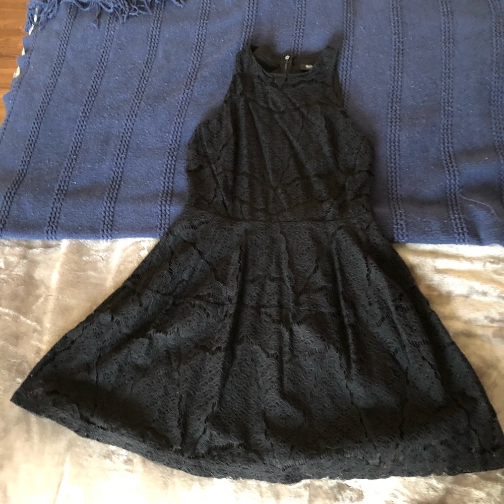 Little black lace dress